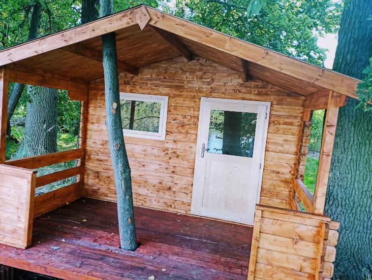 Šeberák - ubytování v chatičkách a v luxusních stanech Praga Exterior foto